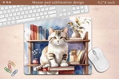 Love books. Mouse pad sublimation designs Product Image 1
