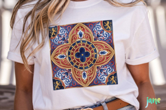 Artisanal Decorative Tile Clipart Bundle Product Image 5