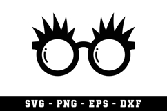 Eye Glasses SVG | SVG Cut files | Cricut Product Image 1