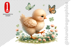 Cute Hen Clipart - PNG File Product Image 2