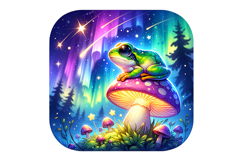 Cute Frog Clipart - PNG File Product Image 2