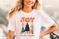 Joy To The World Christmas PNG Sublimation Product Image 1