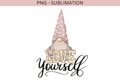 Valentine gnome png design for T-shirts Product Image 1