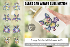 Glass Can Creepy Cute Pastel Halloween Product Image 1