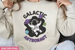Galactic Astronaut PNG, Astronaut Sublimation PNG Product Image 2
