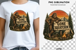 Big foot png design for T-shirts Product Image 1