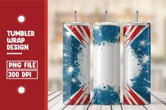American Flag Tumbler Wrap Design Product Image 1