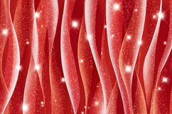 A vibrant red abstract background with sparkling white light Product Image 1