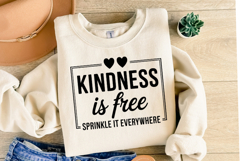 Kindness is free Svg | Svg Files for Cricut | Shirt Svg Product Image 2