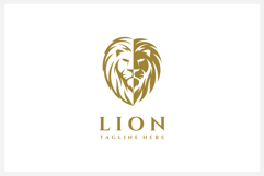 Lion Head Logo Design Vector Illustration Product Image 2