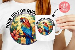 Macaw Floral Sublimation Bundle Product Image 2