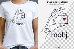 Mahjong png design for T-shirts Product Image 1
