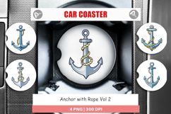 Car Coaster Anchor Rope Product Image 1