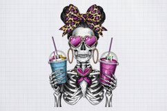 Funny Skeleton Messy CLIPART PNG Product Image 2
