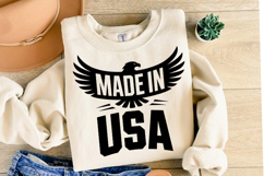 Made in USA Svg Design | Svg Cut Files | Shirt Svg Product Image 2