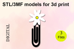 Paper Clips, Daisy STL/3MF files for 3D Printing Product Image 1