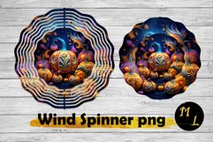 Pumpkin Wind Spinner design,Thanksgiving Wind Spinner Product Image 1