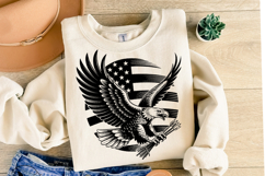 USA Eagle Svg Design | Svg Cut Files | Shirt Svg Product Image 2