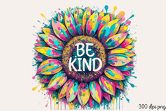 Be kind PNG, Motivational Sublimation Q Product Image 1