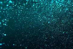 Turquoise glitter sparkles scattered throughout the image Product Image 1