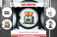 Annoyed Appliances Car Coaster Product Image 1