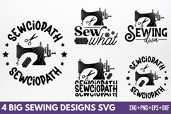 Big Sewing Designs SVG Product Image 1