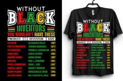 Without Black Inventors SVG PNG, Black History Month SVG Product Image 1