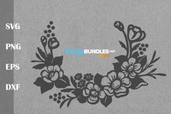 Flowers frame svg Product Image 2