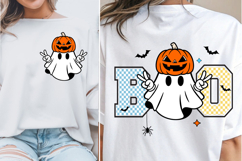 BOO Spooky Vibes Kids Halloween PNG, Spooky Ghost PNG, BOO Product Image 8