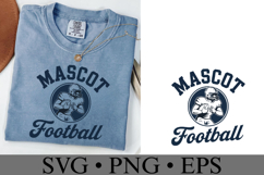Mascot Football Svg | Game Day Svg | Sport Svg | Shirt Svg Product Image 1