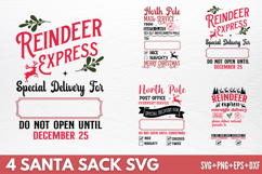 Santa SacK SVG Designs Product Image 1