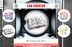Old School Cool Car Coaster Product Image 1