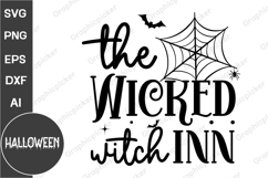 The Wicked Witch Inn SVG| Halloween SVG Product Image 1