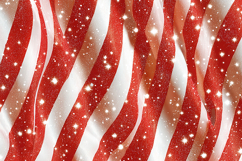 A festive holiday background with red and white candy cane Product Image 1
