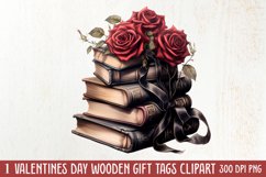 Gothic Valentines Day Clipart, Valentine Skeleton Product Image 2
