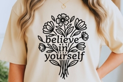 Believe In Yourself Svg, Mental Health Svg, Self Love Svg. Product Image 2