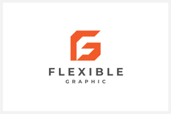 Initial Letter FG F GF Logo Design Vector Template Product Image 1