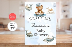 Baby Shower Welcome Sign Template 170 Product Image 2