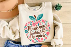 Thank you for Teaching me svg | Svg Cut Files | Shirt Svg Product Image 2