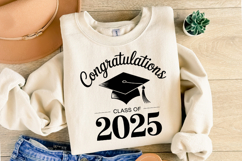 Congratulations Class of 2025 svg | Graduation | Shirt Svg Product Image 2