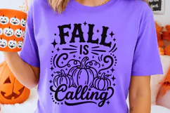 Fall Is Calling Svg, Fall Season Svg, Pumpkin Patch Svg. Product Image 2