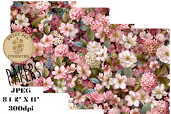 Shabby Chic, Flowers, Papers, Junk Journal Product Image 1