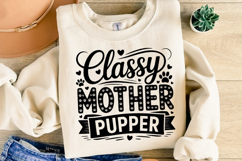 Classy Mother Pupper Svg | Shirt Svg Product Image 2