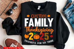 Thanksgiving 2025 PNG Funny Matching Crew Shirts,Family Product Image 1