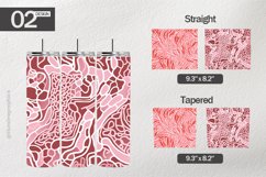 Bright Wallpaper Tumbler Wrap| Tumbler Sublimation Wrap Product Image 1