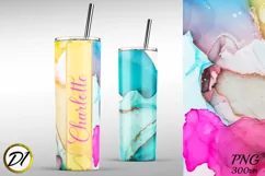 Tumbler Template. Alcohol ink Tumbler Design. Tumblers. Product Image 3