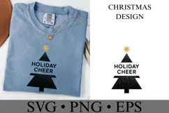 Holiday Cheer Svg | Christmas svg | Shirt Svg Product Image 2