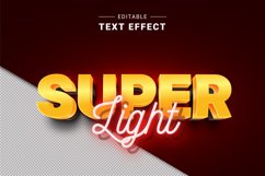 Editable Text Effect for Illustrator. Vector Graphic styles Product Image 1