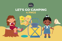 Kids Camping - Children&#039;s Educational Graphics Product Image 1