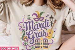 Mardi Gras PNG, Mardi Gras Sublimation Product Image 1